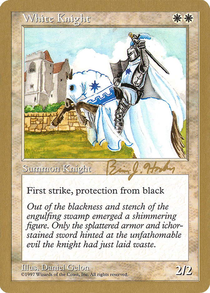 White Knight (Brian Hacker) [World Championship Decks 1998] | Card Citadel