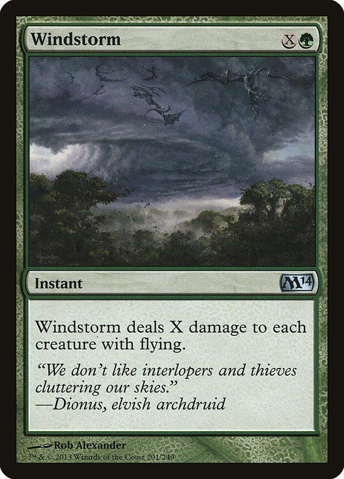 Windstorm [Magic 2014] | Card Citadel