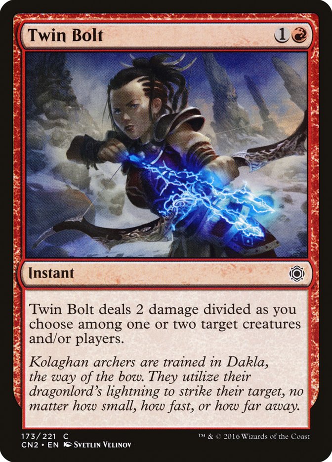 Twin Bolt [Conspiracy: Take the Crown] | Card Citadel