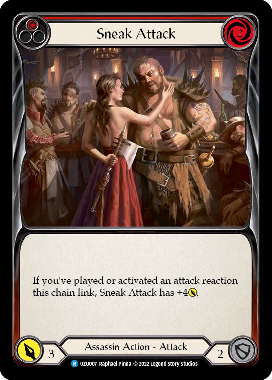 Sneak Attack (Red) [UZU007] (Outsiders Uzuri Blitz Deck) | Card Citadel