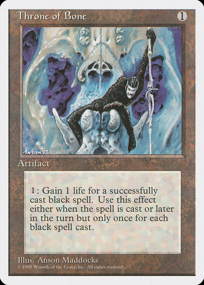 Throne of Bone [Fourth Edition] | Card Citadel