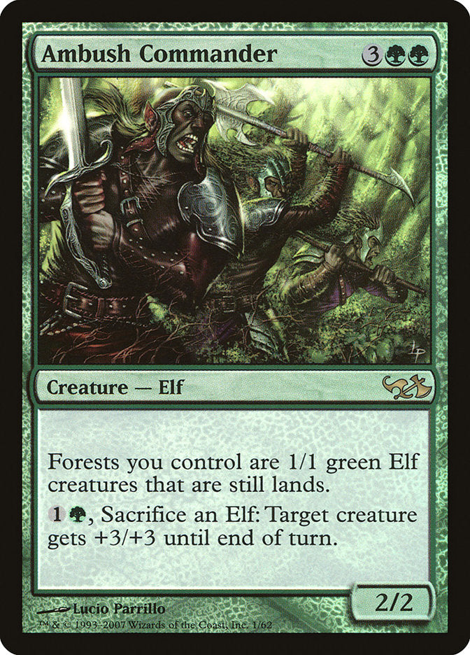 Ambush Commander [Duel Decks: Elves vs. Goblins] | Card Citadel