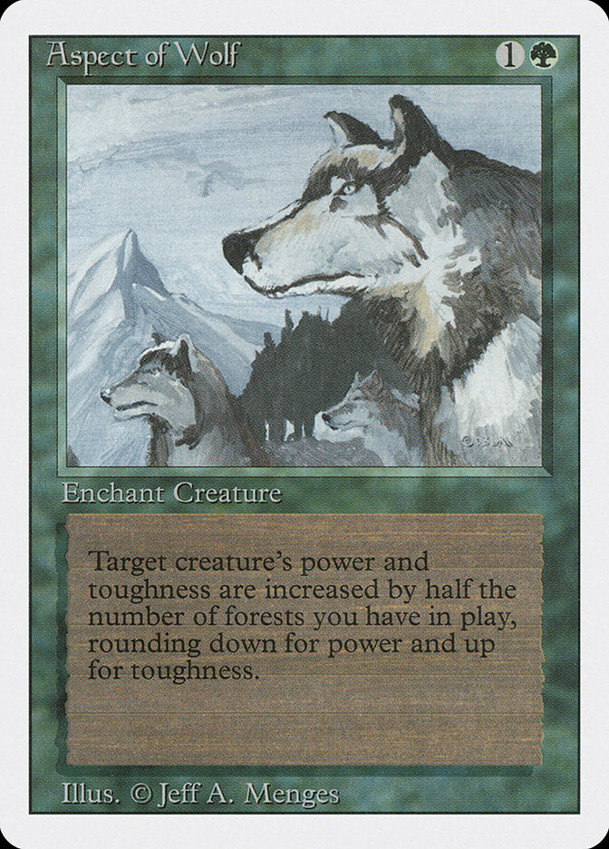 Aspect of Wolf [Revised Edition] | Card Citadel