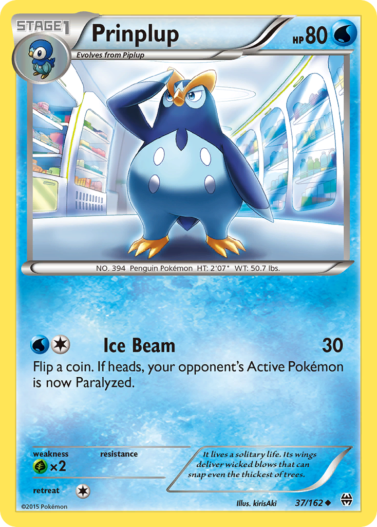 Prinplup (37/162) [XY: BREAKthrough] | Card Citadel