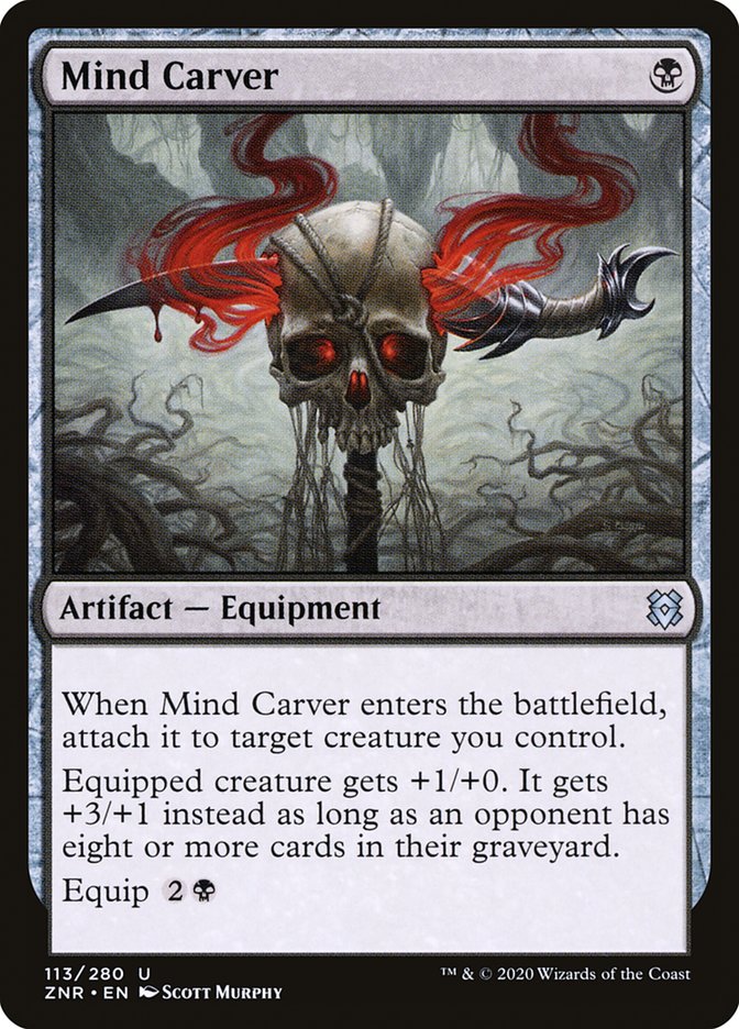 Mind Carver [Zendikar Rising] | Card Citadel