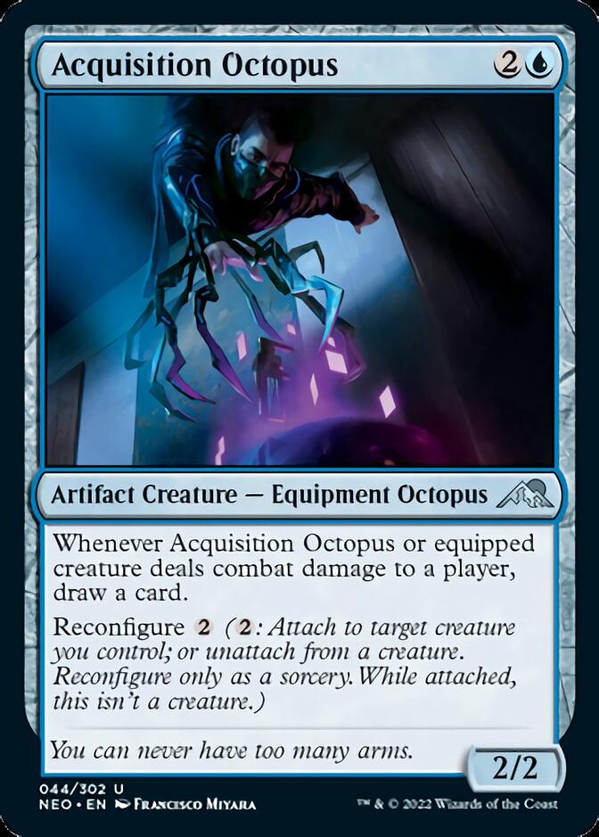 Acquisition Octopus [Kamigawa: Neon Dynasty] | Card Citadel