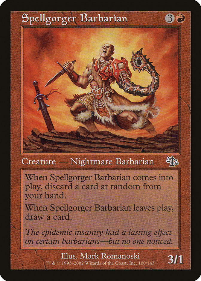 Spellgorger Barbarian [Judgment] | Card Citadel