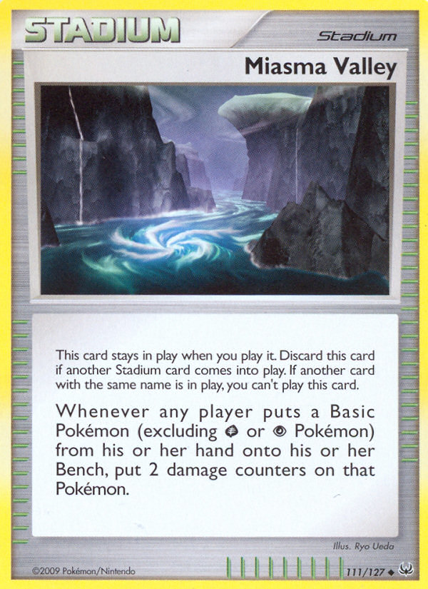 Miasma Valley (111/127) [Platinum: Base Set] | Card Citadel