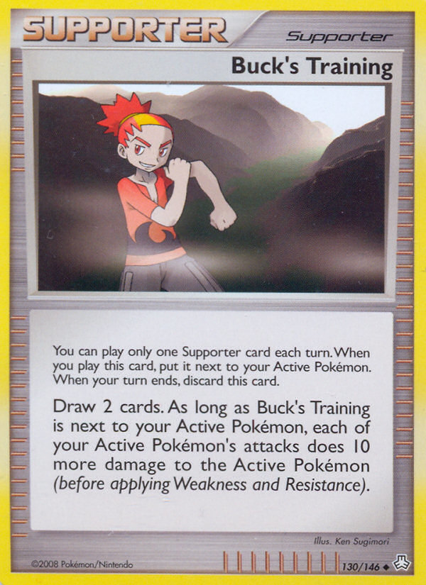 Buck's Training (130/146) [Diamond & Pearl: Legends Awakened] | Card Citadel