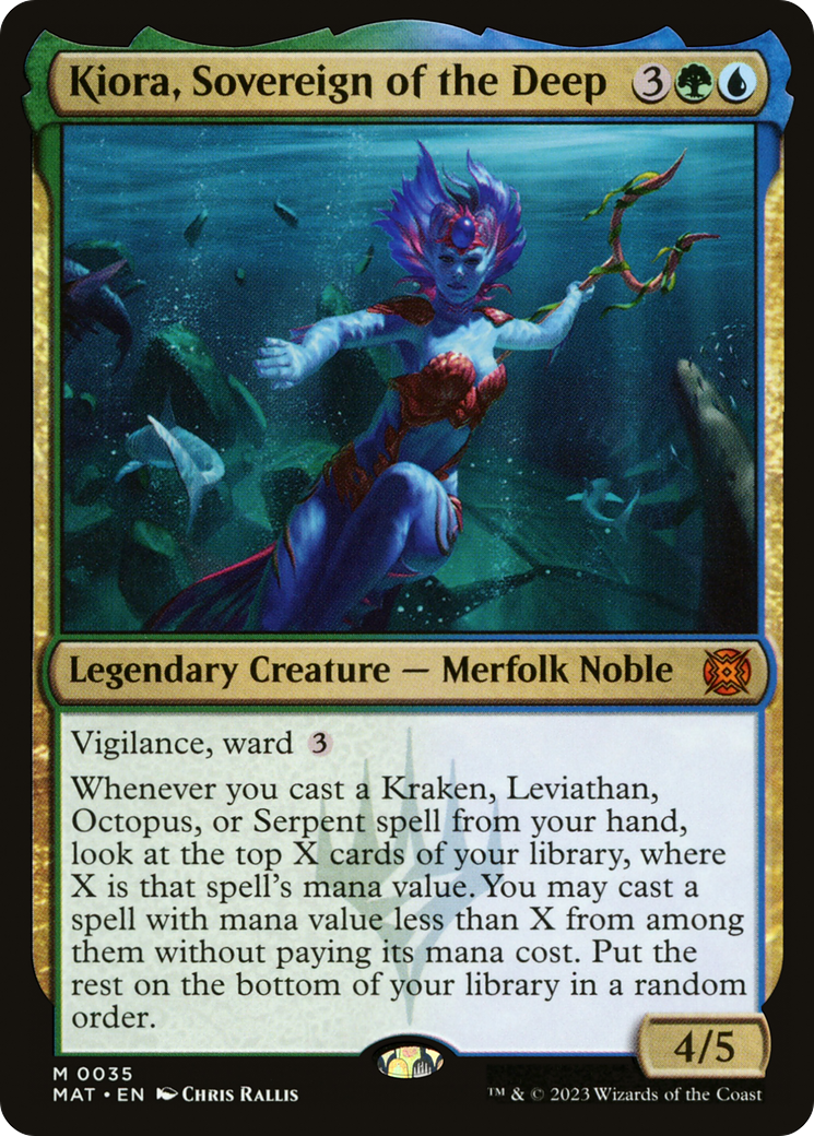 Kiora, Sovereign of the Deep [March of the Machine: The Aftermath] | Card Citadel