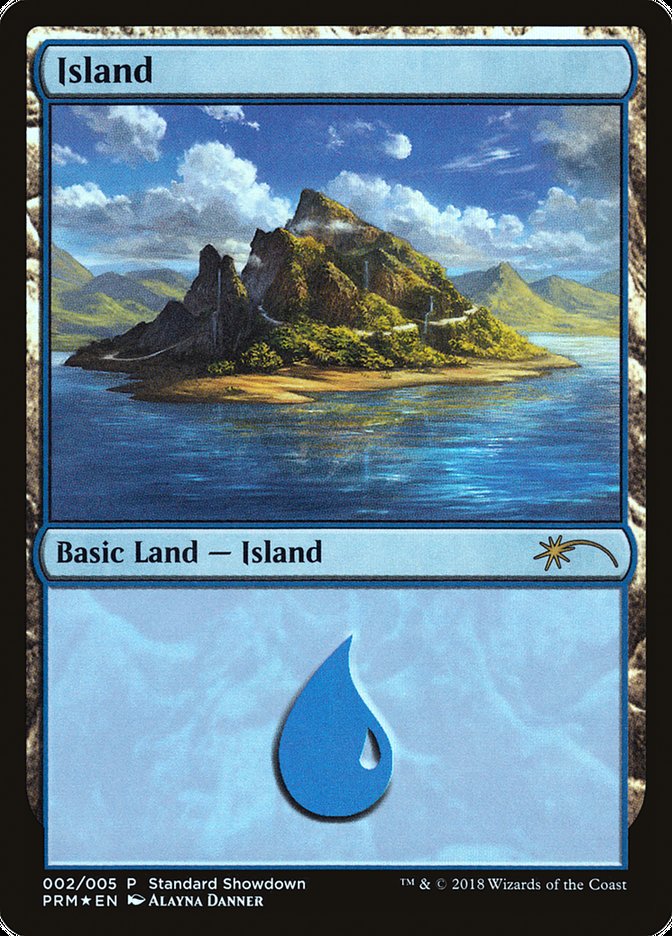 Island (Alayna Danner) [M19 Standard Showdown] | Card Citadel