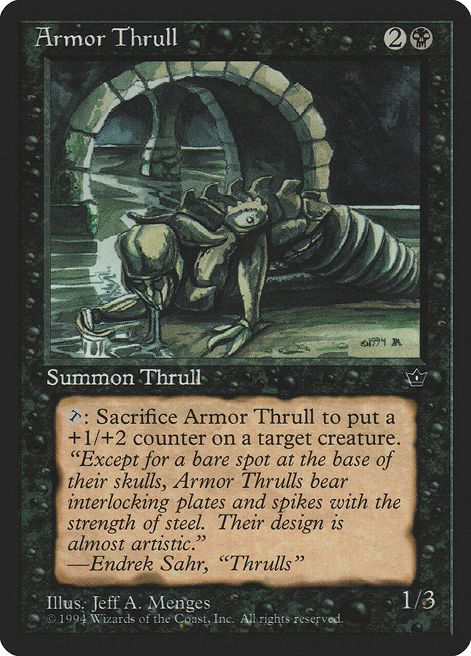 Armor Thrull (Jeff A. Menges) [Fallen Empires] | Card Citadel