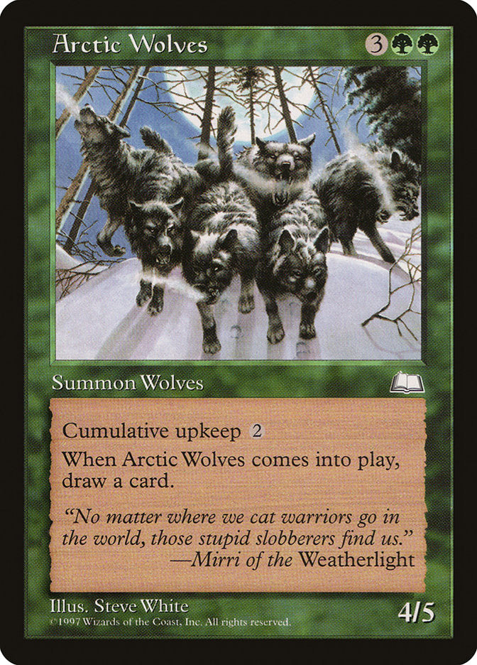 Arctic Wolves [Weatherlight] | Card Citadel