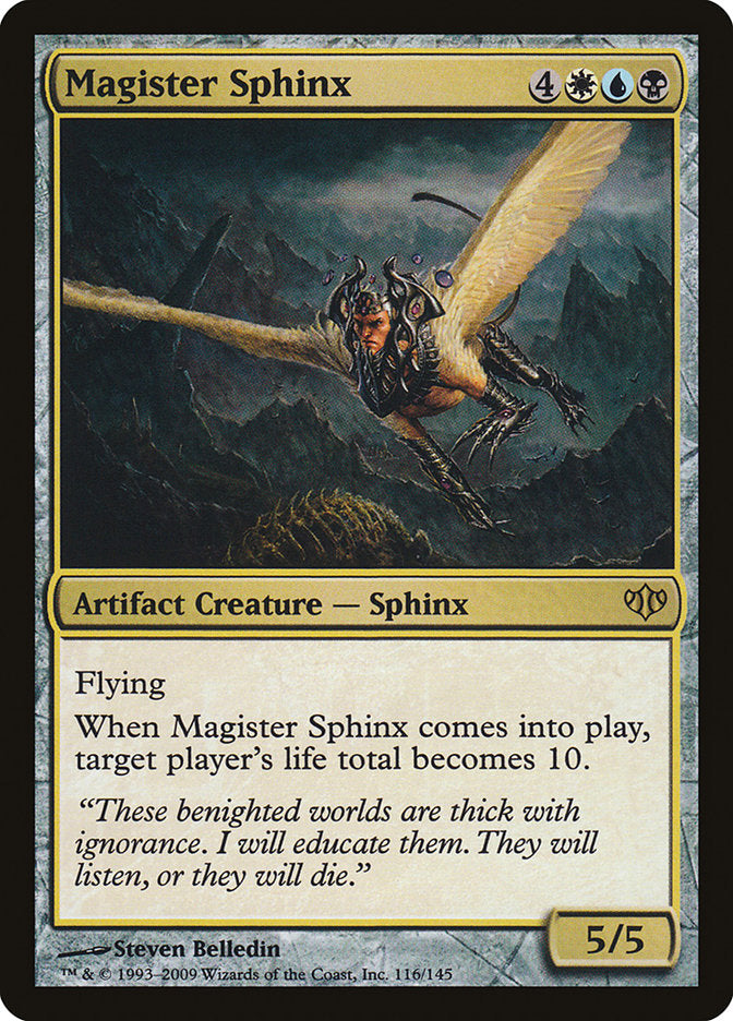 Magister Sphinx [Conflux] | Card Citadel