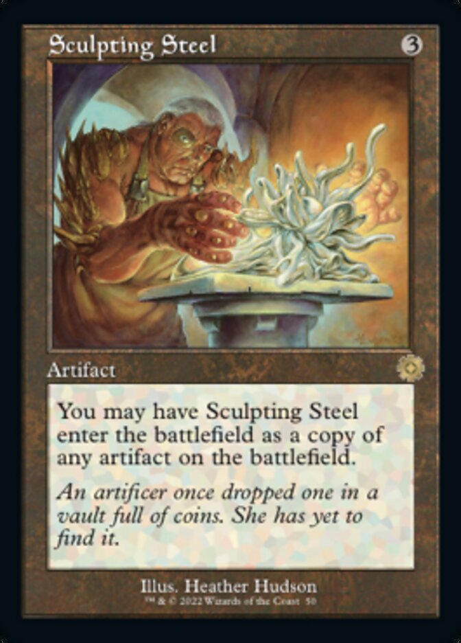 Sculpting Steel (Retro) [The Brothers' War Retro Artifacts] | Card Citadel