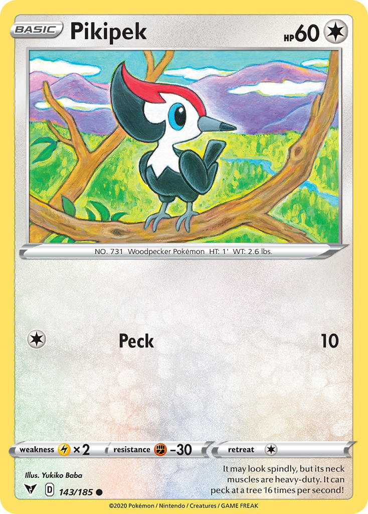 Pikipek (143/185) [Sword & Shield: Vivid Voltage] | Card Citadel