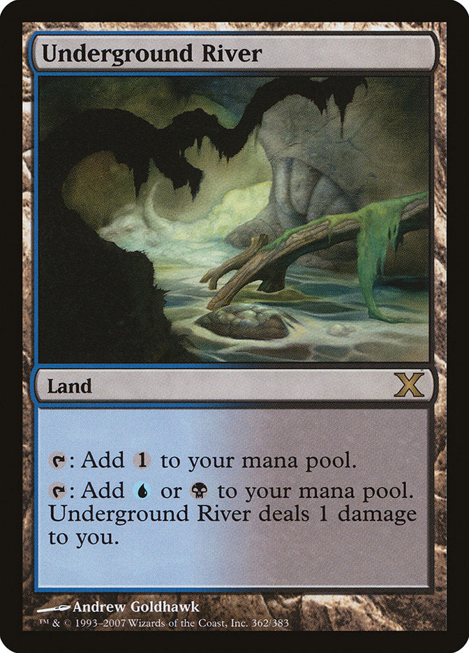 Underground River [Tenth Edition] | Card Citadel