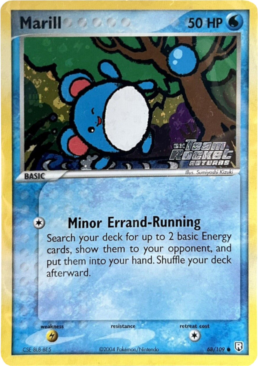 Marill (68/109) (Stamped) [EX: Team Rocket Returns] | Card Citadel