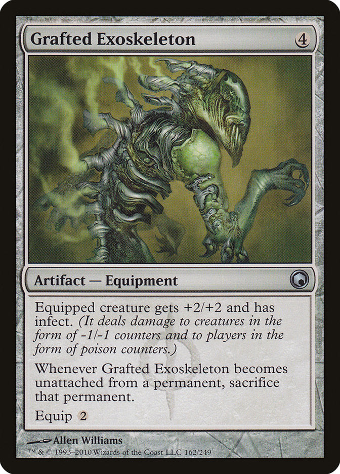 Grafted Exoskeleton [Scars of Mirrodin] | Card Citadel