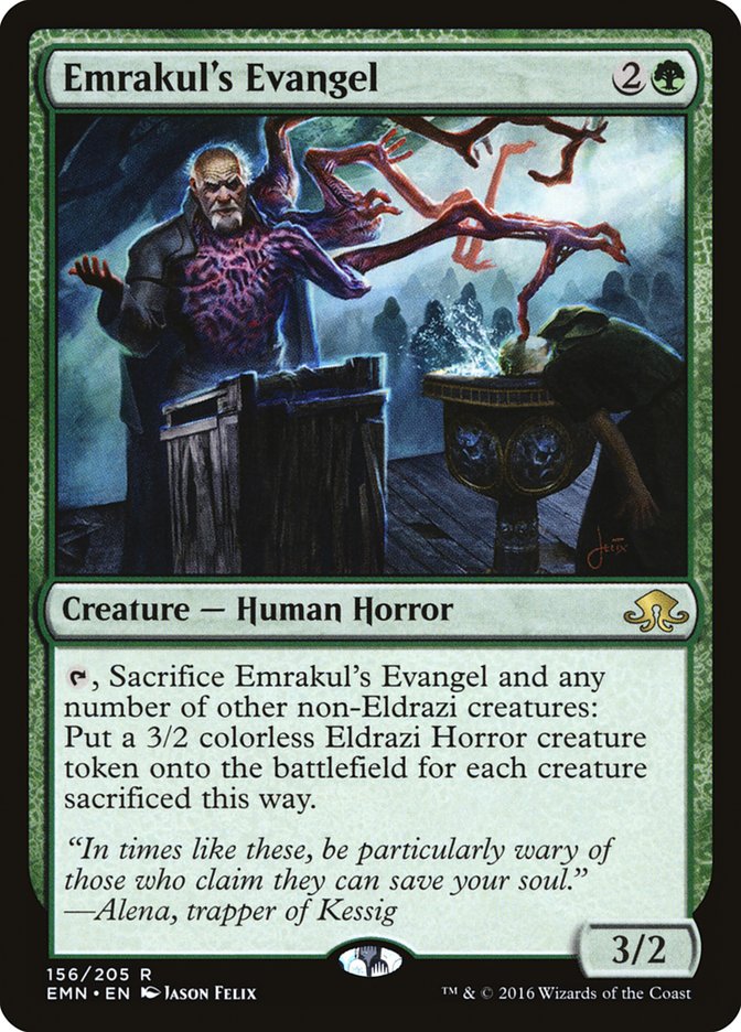 Emrakul's Evangel [Eldritch Moon] | Card Citadel