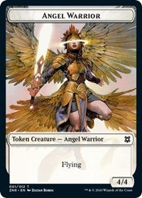 Angel Warrior // Insect Double-sided Token [Zendikar Rising Tokens] | Card Citadel