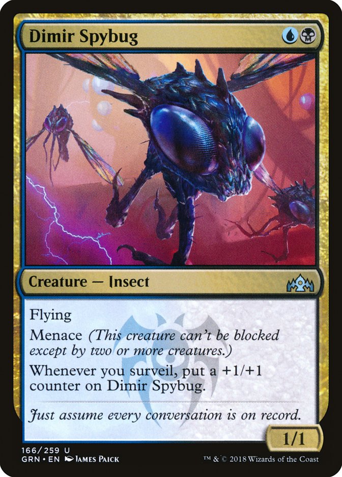 Dimir Spybug [Guilds of Ravnica] | Card Citadel