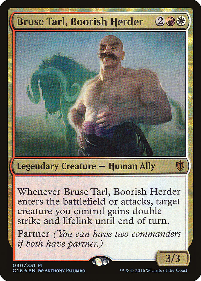 Bruse Tarl, Boorish Herder [Commander 2016] | Card Citadel