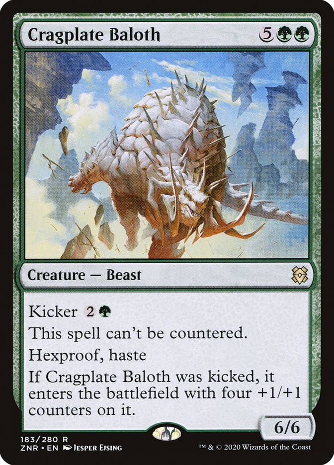 Cragplate Baloth [Zendikar Rising] | Card Citadel