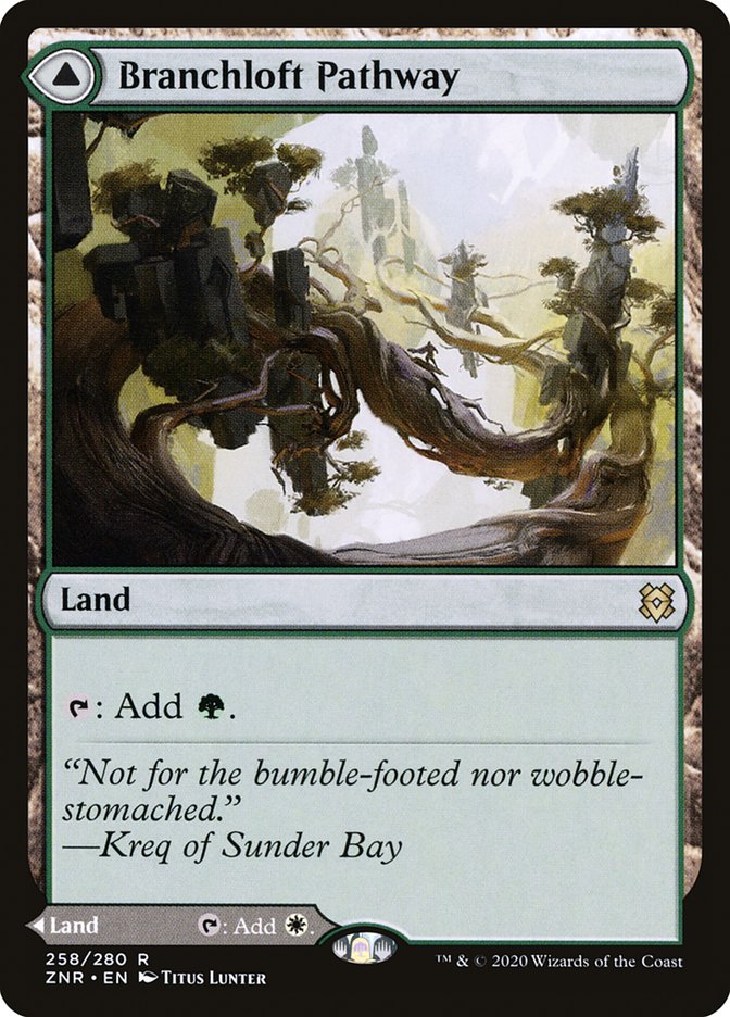 Branchloft Pathway // Boulderloft Pathway [Zendikar Rising] | Card Citadel