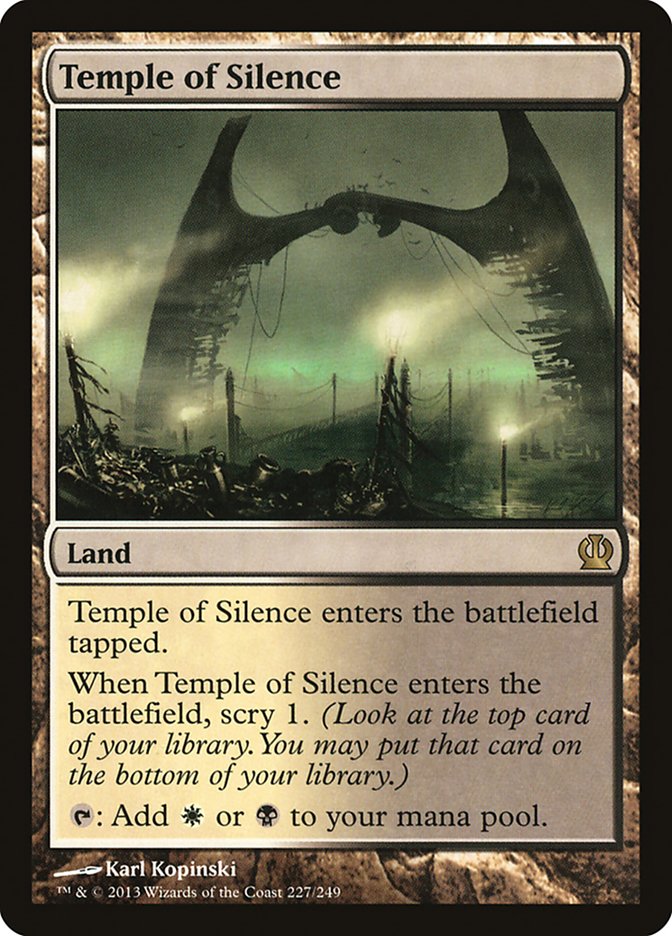 Temple of Silence [Theros] | Card Citadel