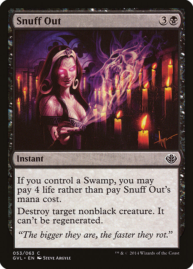 Snuff Out (Garruk vs. Liliana) [Duel Decks Anthology] | Card Citadel