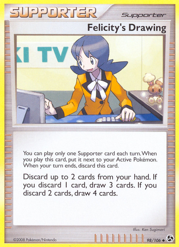 Felicity's Drawing (98/106) [Diamond & Pearl: Great Encounters] | Card Citadel