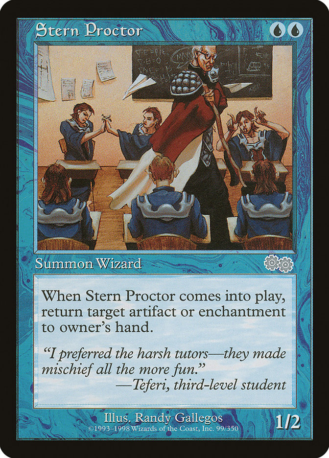 Stern Proctor [Urza's Saga] | Card Citadel