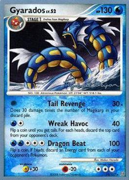 Gyarados LV.52 (19/100) (Happy Luck - Mychael Bryan) [World Championships 2010] | Card Citadel