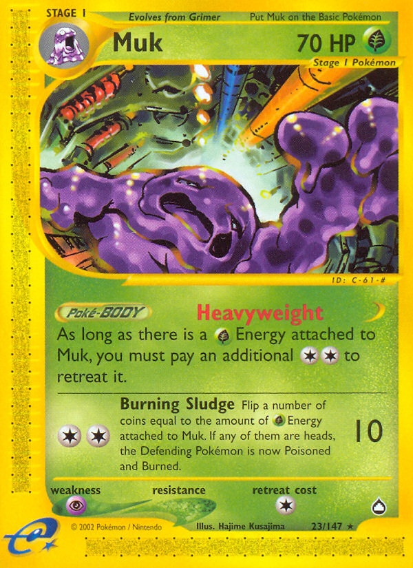 Muk (23/147) [Aquapolis] | Card Citadel