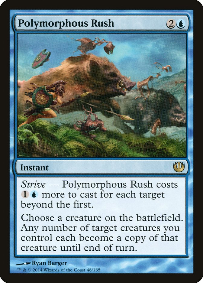 Polymorphous Rush [Journey into Nyx] | Card Citadel