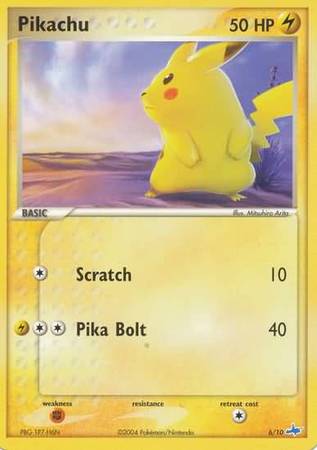 Pikachu (6/10) [EX: Trainer Kit - Latios] | Card Citadel