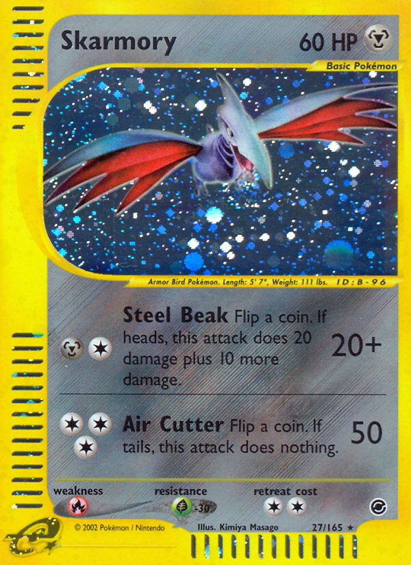 Skarmory (27/165) [Expedition: Base Set] | Card Citadel