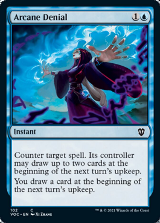 Arcane Denial [Innistrad: Crimson Vow Commander] | Card Citadel