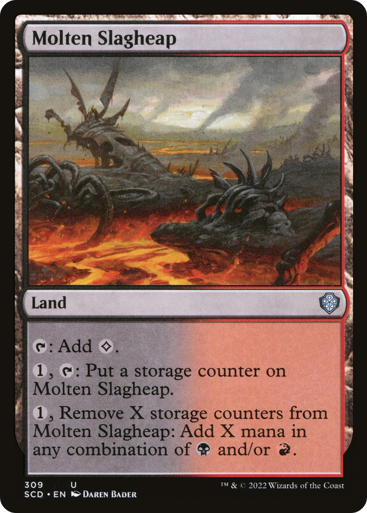 Molten Slagheap [Starter Commander Decks] | Card Citadel