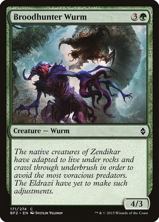 Broodhunter Wurm [Battle for Zendikar] | Card Citadel