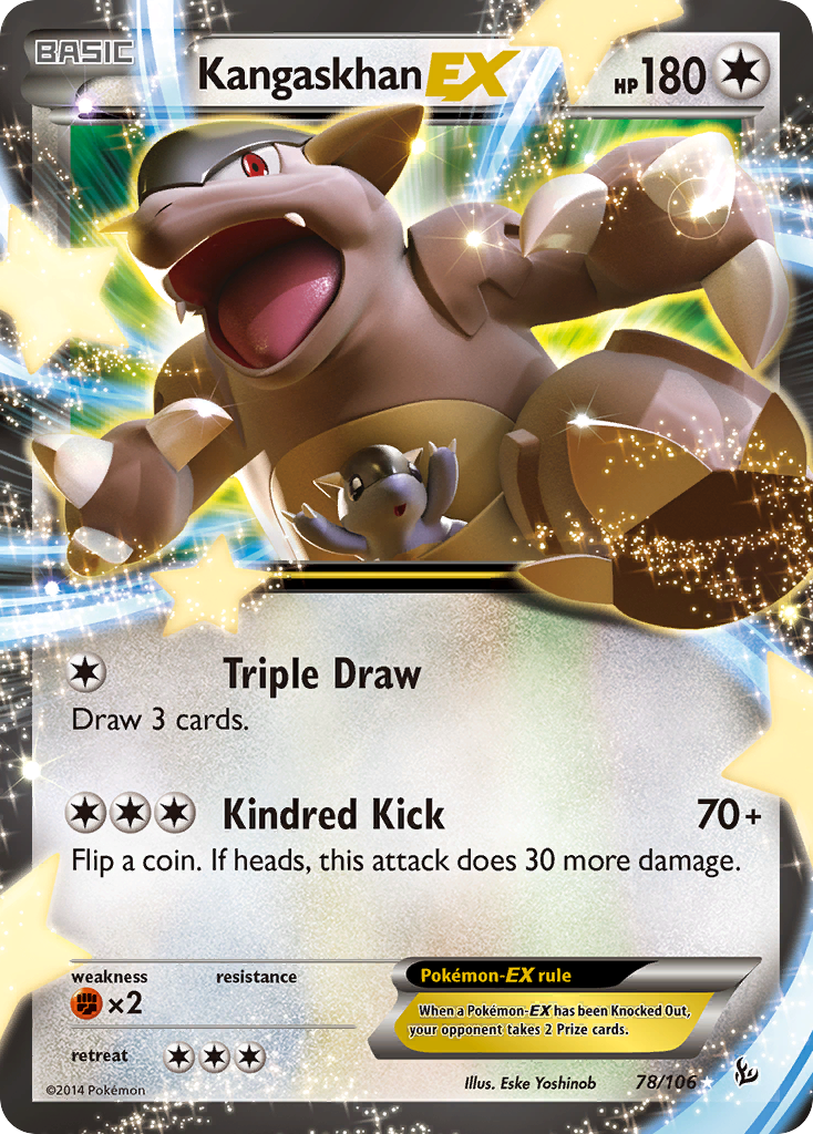 Kangaskhan EX (78/106) [XY: Flashfire] | Card Citadel