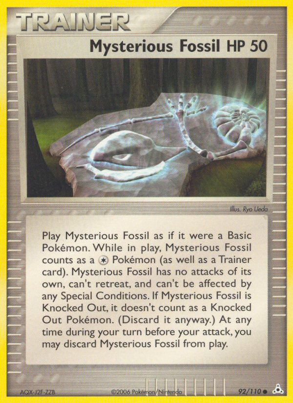 Mysterious Fossil (92/110) [EX: Holon Phantoms] | Card Citadel