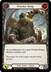 Wrecker Romp (Yellow) [U-WTR030] (Welcome to Rathe Unlimited)  Unlimited Rainbow Foil | Card Citadel