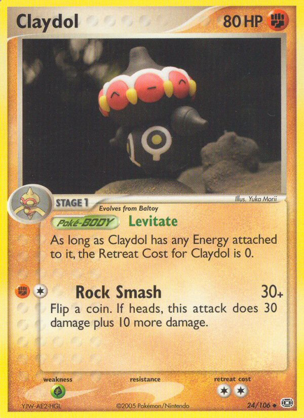 Claydol (24/106) [EX: Emerald] | Card Citadel
