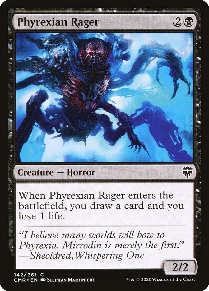 Phyrexian Rager [Commander Legends] | Card Citadel