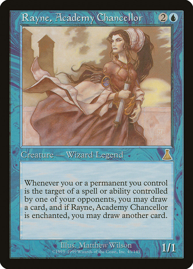 Rayne, Academy Chancellor [Urza's Destiny] | Card Citadel
