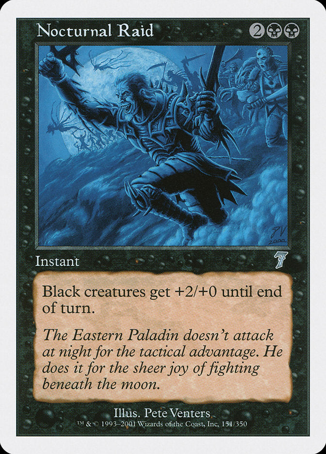 Nocturnal Raid [Seventh Edition] | Card Citadel