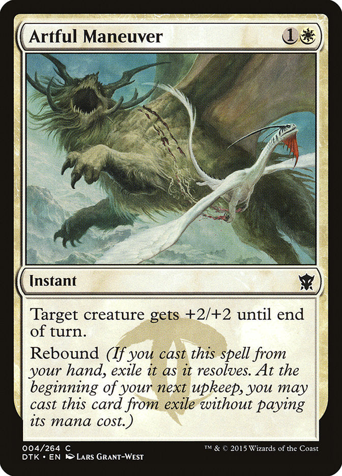 Artful Maneuver [Dragons of Tarkir] | Card Citadel