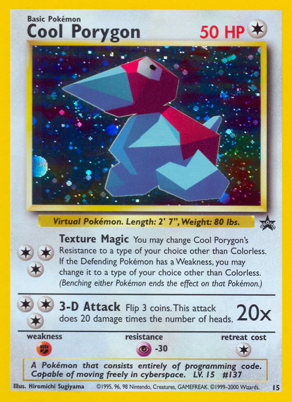 Cool Porygon (15) [Wizards of the Coast: Black Star Promos] | Card Citadel